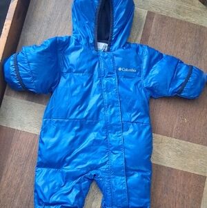 Columbia Infant Snowsuit in Vibrant Blue